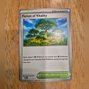 QTY 3 Pokemon Forest of Vitality Stadium Trainer Card